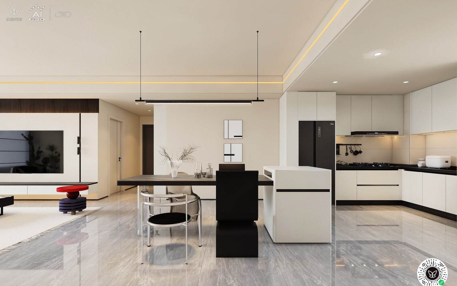 USA Residential Project | Residential custom interior design