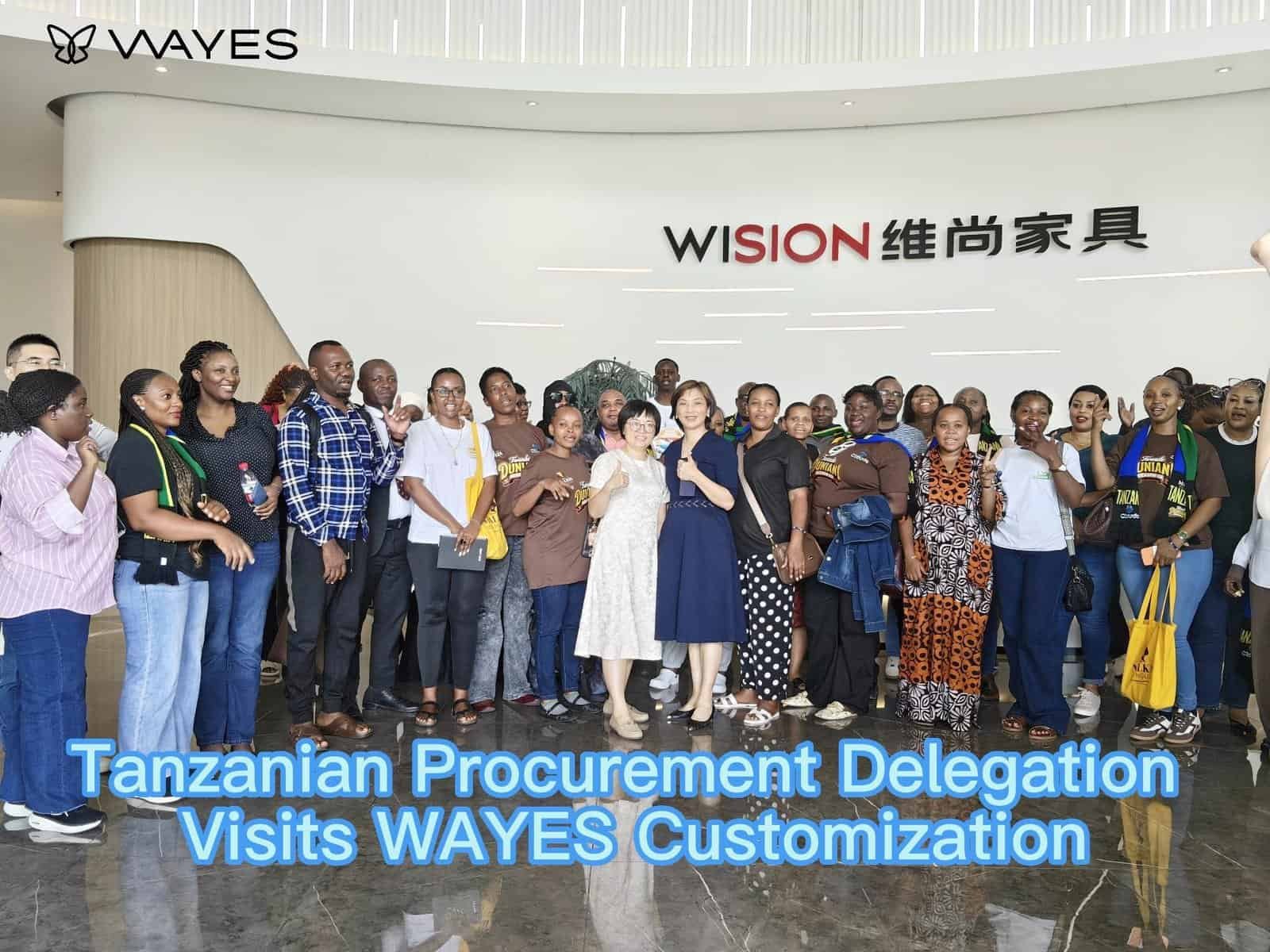 Overseas Buyers’ In-Depth Inspection | Tanzanian Procurement Delegation Visits WAYES Customization